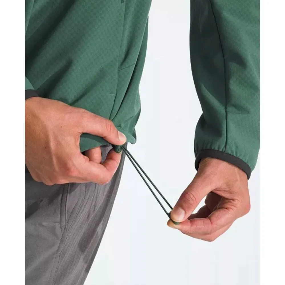 The North Face Tek Soft-Shell Approach Jacket Duck Green Medium